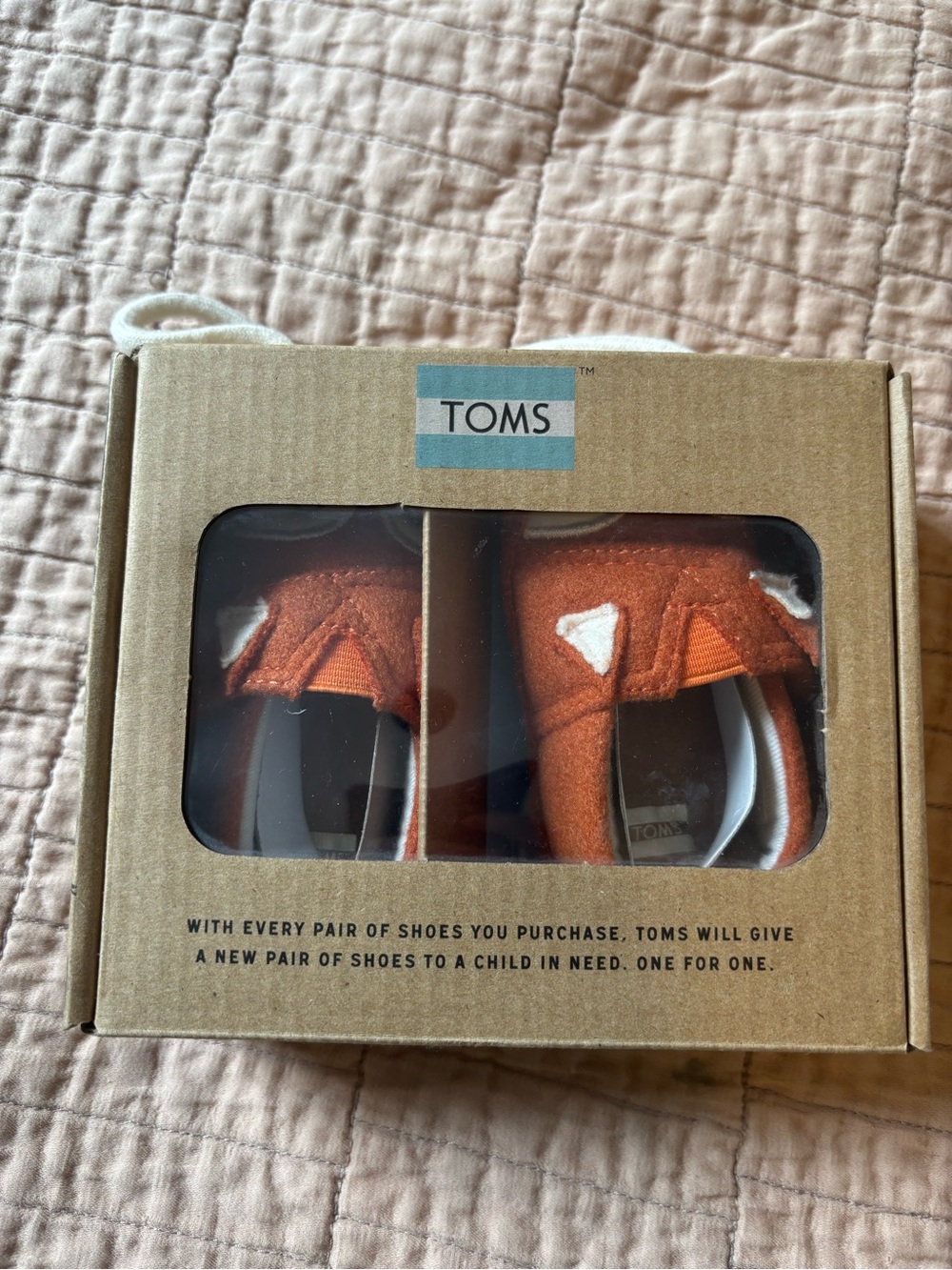 TOMS Fox Slip-On Baby Shoes